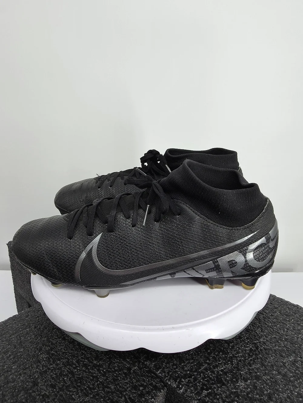 Nike Mercurial Superfly 7 Academy MG Soccer Cleats Size 9.5 Shoes Black